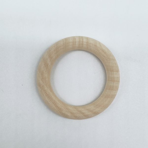 Mediniai žiedai 2vnt. 5cm - Image 3