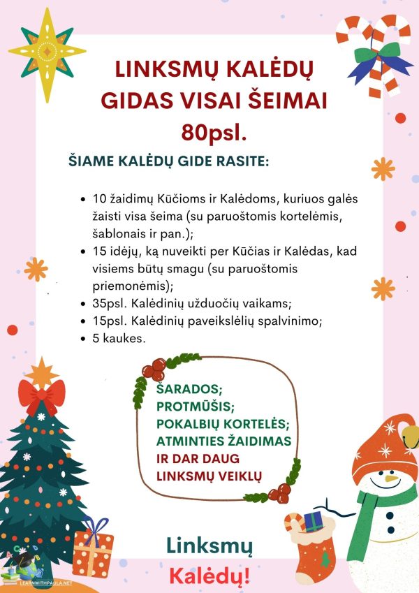 Kalėdų gidas visai šeimai 80psl. - Image 2
