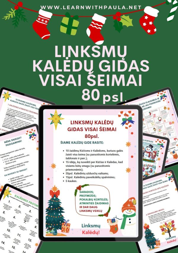 Kalėdų gidas visai šeimai 80psl.
